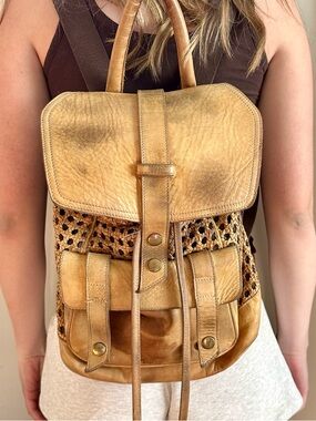 Bed Stu leather backpack